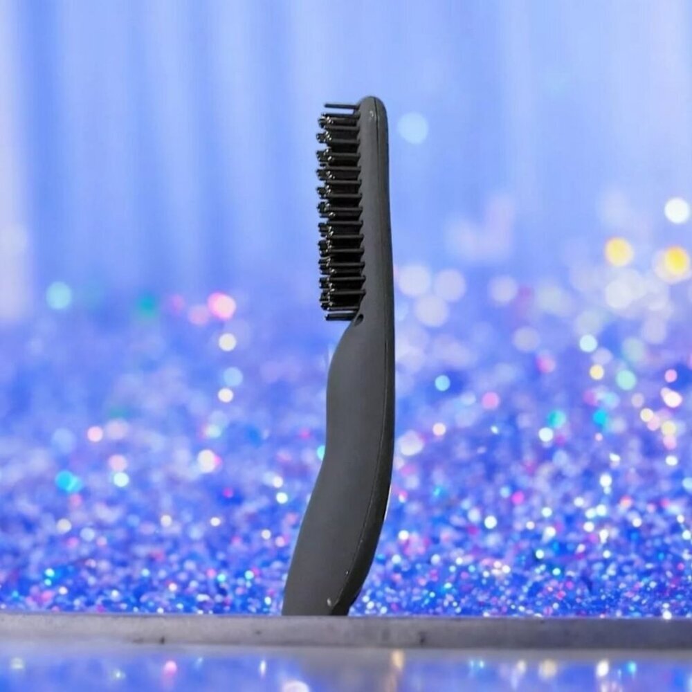 🆕️🆑️ Karma Beauty Gentlemen Beard Straightening Brush With Anti-Scald Bristles - Picture 9 of 11